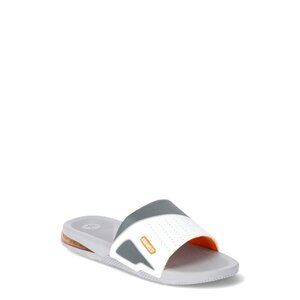 AND1 Men’s Athletic Air Bubble Slide Sandals, Size 7, Slip-On, Polyurethane